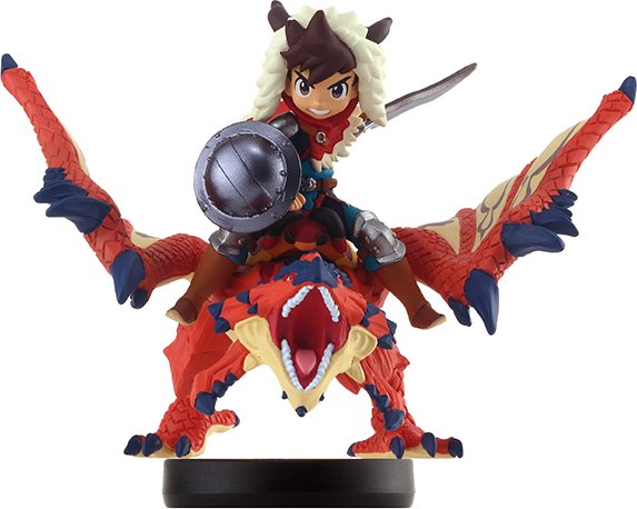 One-Eyed Rathalos and Rider - Male